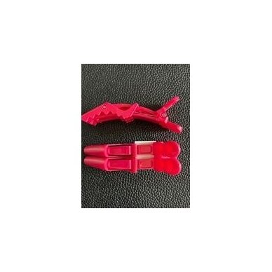 Hair Clip RED 2psc