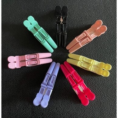 Hair Clip Yellow 2psc