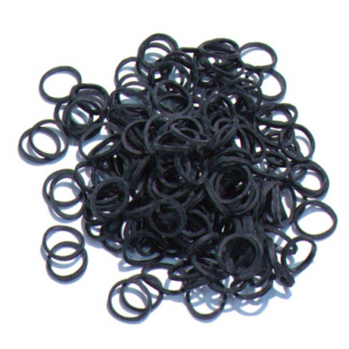 LAINEE - LATEX WRAPPING SNODD 8 MM BLACK (850 PCS)