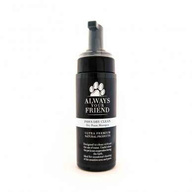 Paws Dry Clean Shampoo ALWAYS YOUR FRIEND 250ml