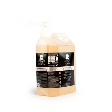 ALWAYS YOUR FRIEND Puppy Powder Shampoo 2in1 Container 4L